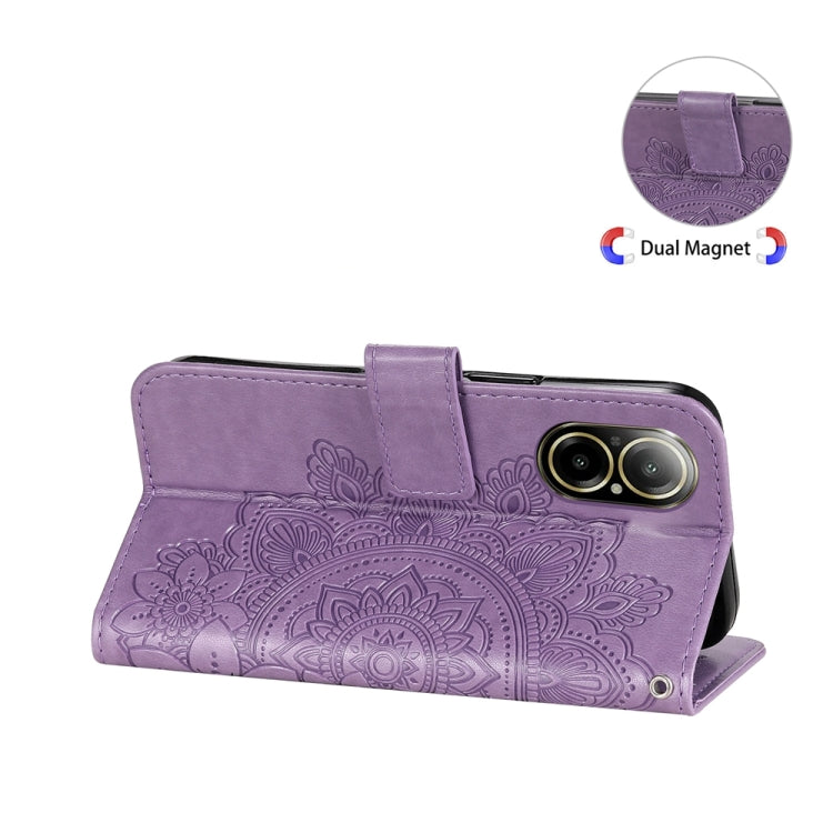 Seven-petal Flowers Embossing Leather Phone Case, For Realme C67 4G Global, For Realme C67 / 11 5G Taiwan Version, For Realme 11 4G Global, For Realme C53 / Narzo N53, For Realme 11, For Realme 11 Pro / 11 Pro+, For Realme C65 4G                       ...