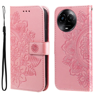 Seven-petal Flowers Embossing Leather Phone Case, For Realme C67 4G Global, For Realme C67 / 11 5G Taiwan Version, For Realme 11 4G Global, For Realme C53 / Narzo N53, For Realme 11, For Realme 11 Pro / 11 Pro+, For Realme C65 4G                       ...