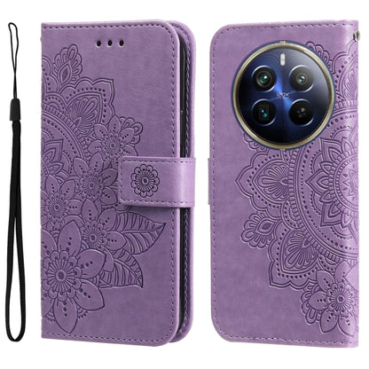 Seven-petal Flowers Embossing Leather Phone Case, For Realme 12+, For Realme 12 Pro+, For Realme C67 4G Global, For Realme C67 / 11 5G Taiwan Version, For Realme 11 4G Global, For Realme C53 / Narzo N53, For Realme 11, For Realme 11 Pro / 11 Pro+      ...