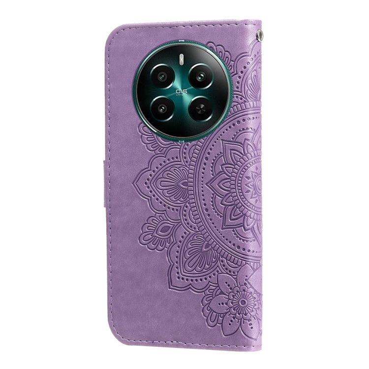 Seven-petal Flowers Embossing Leather Phone Case, For Realme 12+, For Realme 12 Pro+, For Realme C67 4G Global, For Realme C67 / 11 5G Taiwan Version, For Realme 11 4G Global, For Realme C53 / Narzo N53, For Realme 11, For Realme 11 Pro / 11 Pro+      ...
