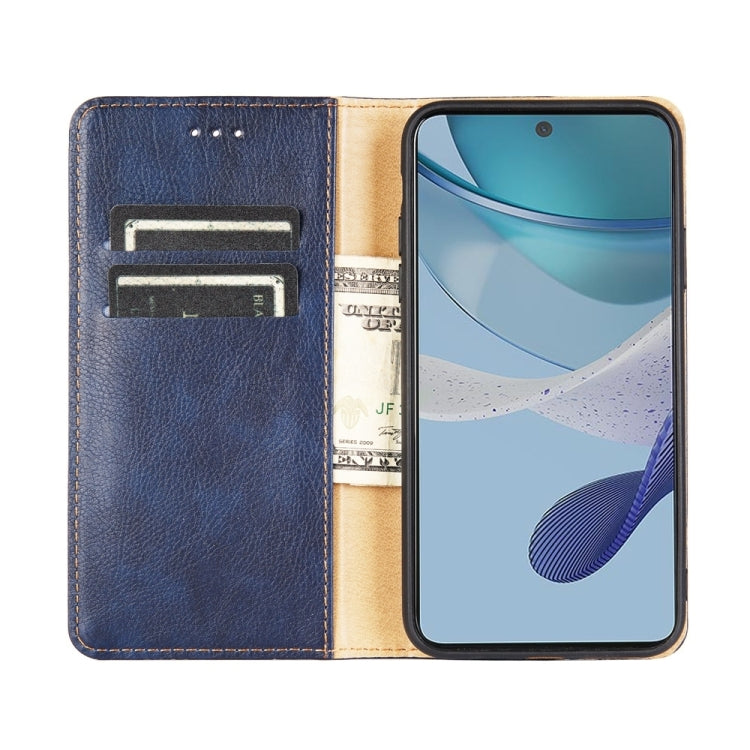 Gloss Oil Solid Color Magnetic Leather Phone Case, For Tecno Camon 20 Pro 4G, For Tecno Pova 5G