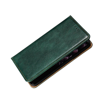 Gloss Oil Solid Color Magnetic Leather Phone Case, For Tecno Camon 20 Pro 4G, For Tecno Pova 5G