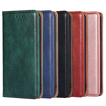 Gloss Oil Solid Color Magnetic Leather Phone Case, For Tecno Camon 20 Pro 4G, For Tecno Pova 5G