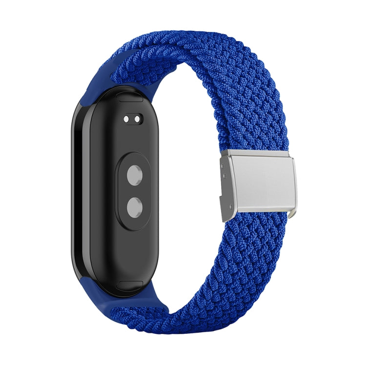 Adjustable Nylon Braided Steel Buckle Watch Band, For Xiaomi Mi Band 8