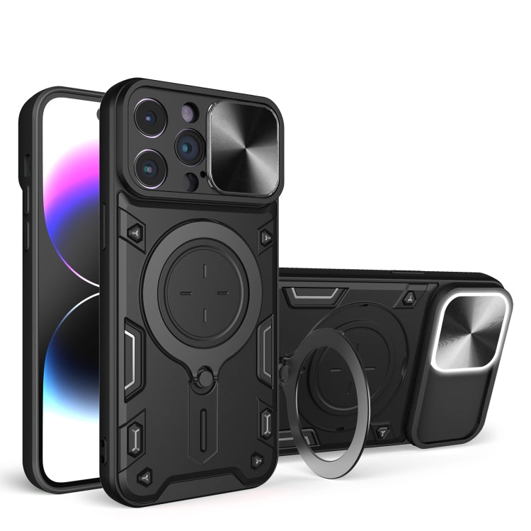 CD Texture Sliding Camshield Magnetic Holder Phone Case, For iPhone 14, For iPhone 14 Pro, For iPhone 14 Pro Max, For iPhone 13 Pro Max, For iPhone 13 Pro, For iPhone 13, For iPhone 12, For iPhone 12 Pro Max, For iPhone 12 Pro, For iPhone 11 Pro Max   ...