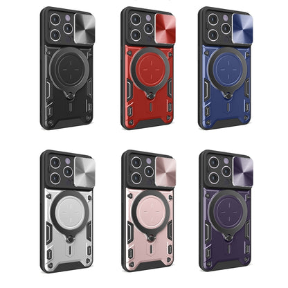 CD Texture Sliding Camshield Magnetic Holder Phone Case, For iPhone 14, For iPhone 14 Pro, For iPhone 14 Pro Max, For iPhone 13 Pro Max, For iPhone 13 Pro, For iPhone 13, For iPhone 12, For iPhone 12 Pro Max, For iPhone 12 Pro, For iPhone 11 Pro Max   ...