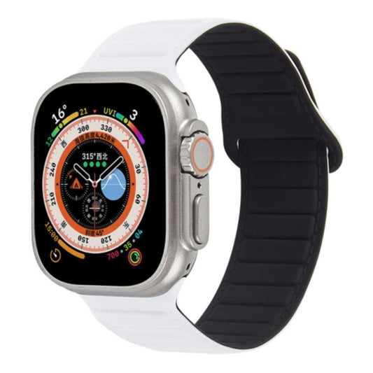 Loop Magnetic Silicone Watch Band, For Apple Watch 7 41mm, For Apple Watch 7 45mm, For Apple Watch SE 40mm, For Apple Watch SE 44mm, For Apple Watch 6 40mm, For Apple Watch 6 44mm