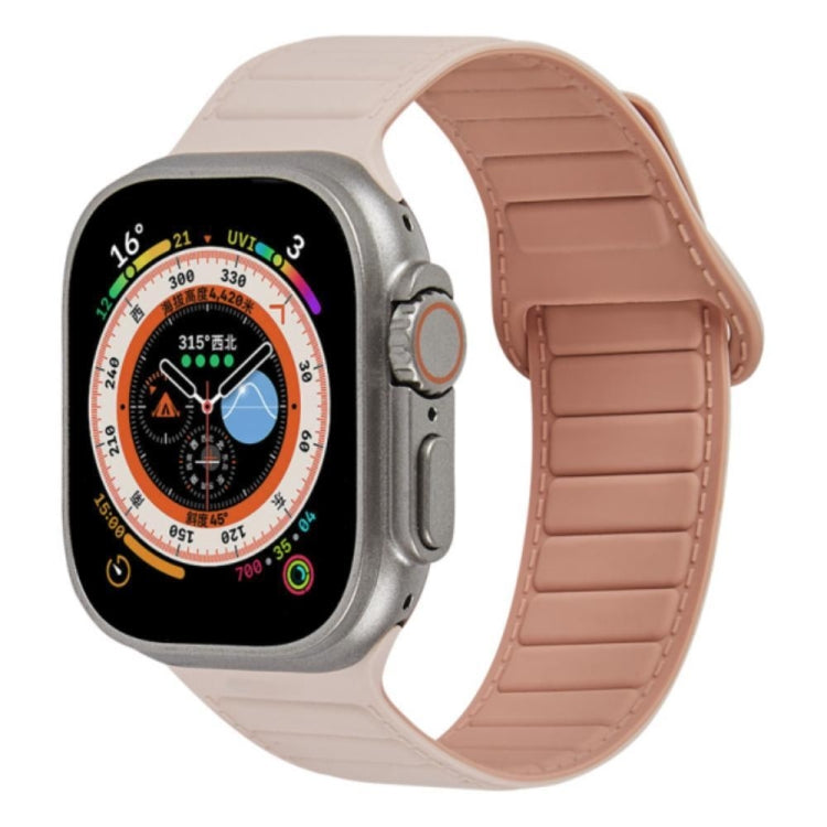 Loop Magnetic Silicone Watch Band, For Apple Watch 7 41mm, For Apple Watch 7 45mm, For Apple Watch SE 40mm, For Apple Watch SE 44mm, For Apple Watch 6 40mm, For Apple Watch 6 44mm