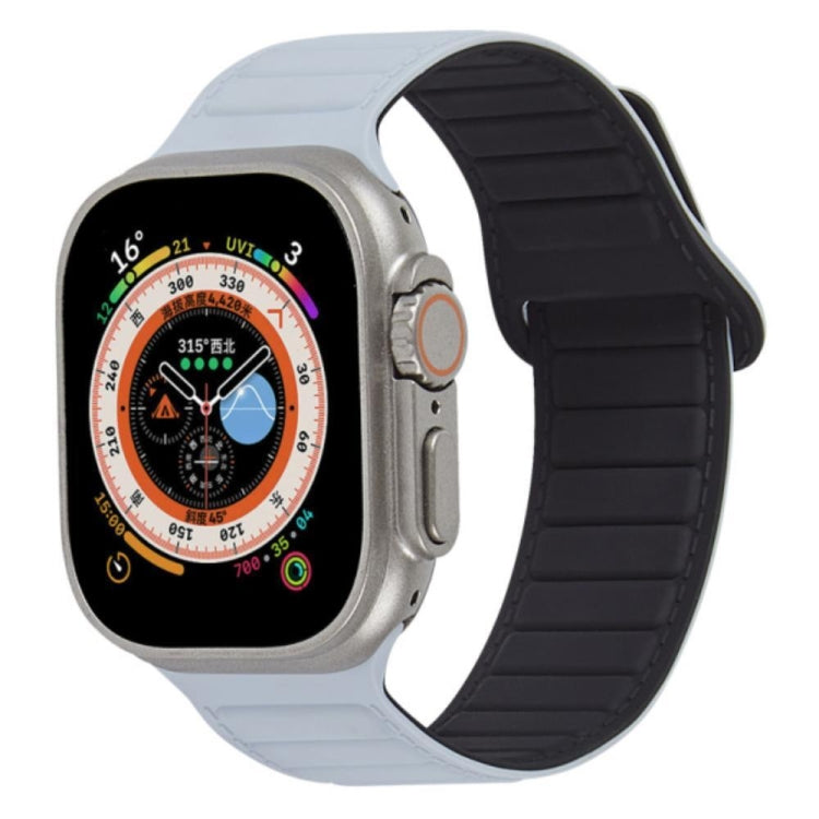 Loop Magnetic Silicone Watch Band, For Apple Watch 7 41mm, For Apple Watch 7 45mm, For Apple Watch SE 40mm, For Apple Watch SE 44mm, For Apple Watch 6 40mm, For Apple Watch 6 44mm