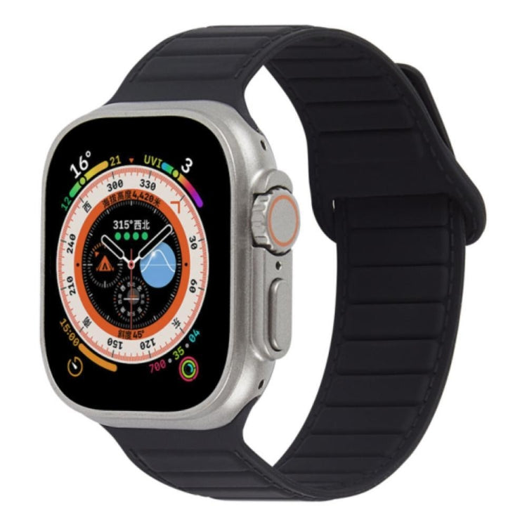 Loop Magnetic Silicone Watch Band, For Apple Watch Series 10 46mm, For Apple Watch Series 10 42mm, For Apple Watch SE 2023 44mm, For Apple Watch SE 2023 40mm, For Apple Watch Ultra 2 49mm, For Apple Watch 9 45mm
