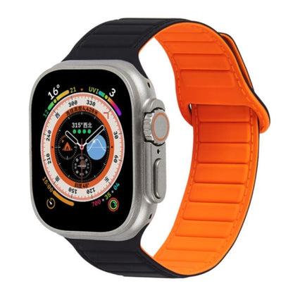 Loop Magnetic Silicone Watch Band, For Apple Watch Series 10 46mm, For Apple Watch Series 10 42mm, For Apple Watch SE 2023 44mm, For Apple Watch SE 2023 40mm, For Apple Watch Ultra 2 49mm, For Apple Watch 9 45mm