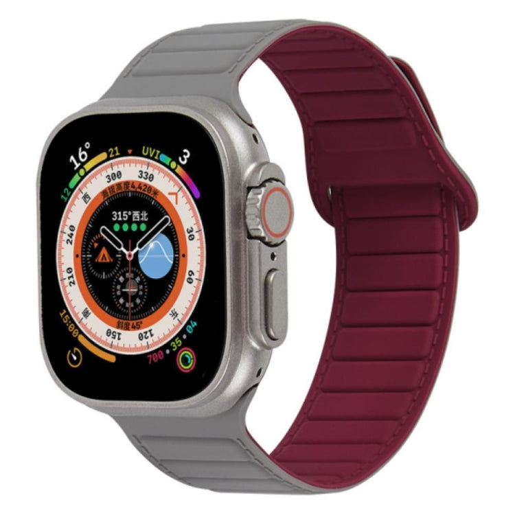 Loop Magnetic Silicone Watch Band, For Apple Watch Series 10 46mm, For Apple Watch Series 10 42mm, For Apple Watch SE 2023 44mm, For Apple Watch SE 2023 40mm, For Apple Watch Ultra 2 49mm, For Apple Watch 9 45mm