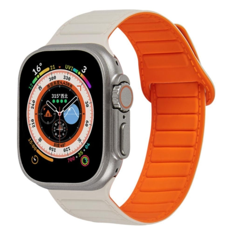 Loop Magnetic Silicone Watch Band, For Apple Watch Series 10 46mm, For Apple Watch Series 10 42mm, For Apple Watch SE 2023 44mm, For Apple Watch SE 2023 40mm, For Apple Watch Ultra 2 49mm, For Apple Watch 9 45mm