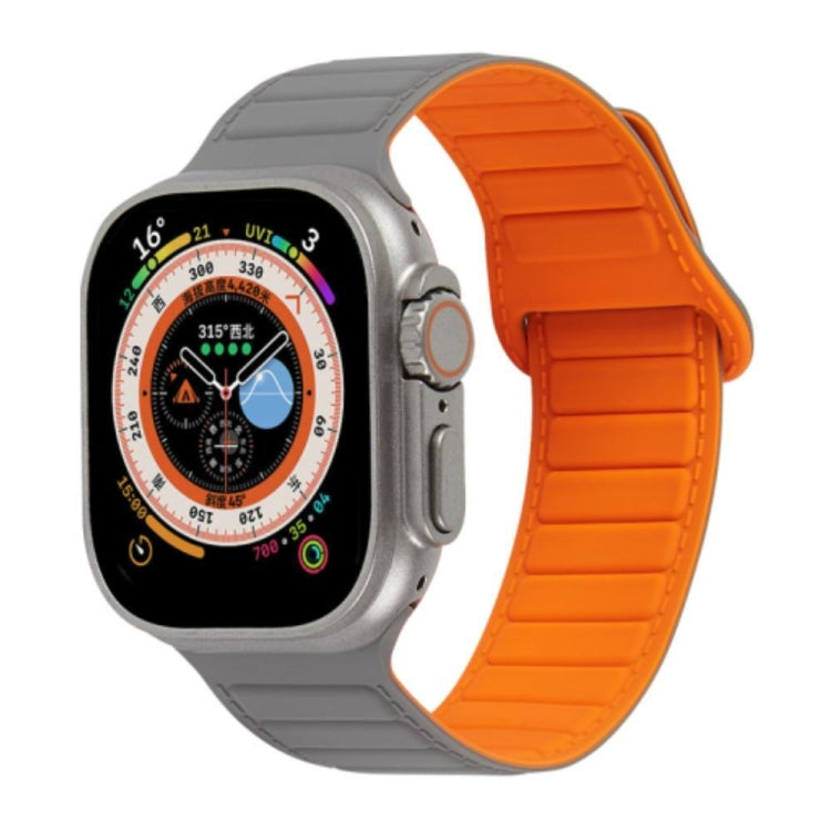 Loop Magnetic Silicone Watch Band, For Apple Watch 9 41mm, For Apple Watch Ultra 49mm, For Apple Watch 8 41mm, For Apple Watch 8 45mm, For Apple Watch SE 2022 40mm, For Apple Watch SE 2022 44mm