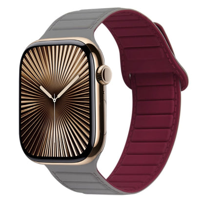 Loop Magnetic Silicone Watch Band, For Apple Watch Series 10 46mm, For Apple Watch Series 10 42mm, For Apple Watch SE 2023 44mm, For Apple Watch SE 2023 40mm, For Apple Watch Ultra 2 49mm, For Apple Watch 9 45mm
