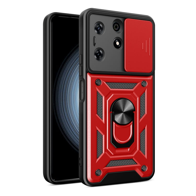 Sliding Camera Cover Design TPU+PC Phone Case, For Tecon Pova 5, For Tecno Spark 10 Pro