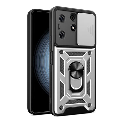 Sliding Camera Cover Design TPU+PC Phone Case, For Tecon Pova 5, For Tecno Spark 10 Pro