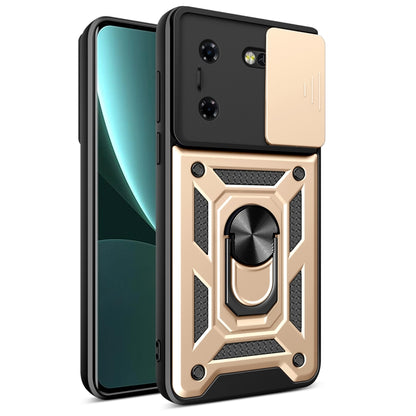 Sliding Camera Cover Design TPU+PC Phone Case, For Tecon Pova 5, For Tecno Spark 10 Pro