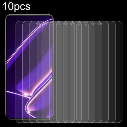 10pcs 0.26mm 9H 2.5D Tempered Glass Film, For Realme 16T 5G, For Realme GT 7 Global, For Realme 13 4G / 13+ / C63 5G / 14x / 14, For Realme P3 Ultra 5G, For Realme Neo7, For Realme P1 Speed, For Realme C61 / C61 India / Note 60, For Realme 12+ / 12 4G ...