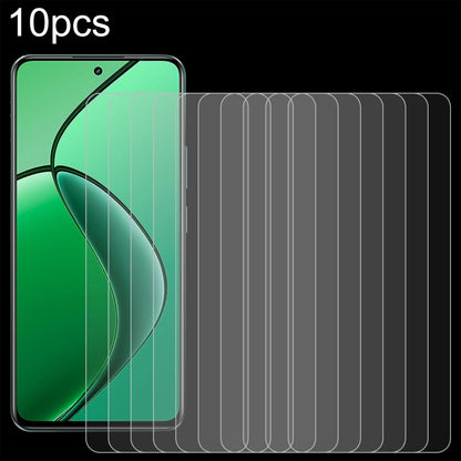 10pcs 0.26mm 9H 2.5D Tempered Glass Film, For Realme 16T 5G, For Realme GT 7 Global, For Realme 13 4G / 13+ / C63 5G / 14x / 14, For Realme P3 Ultra 5G, For Realme Neo7, For Realme P1 Speed, For Realme C61 / C61 India / Note 60, For Realme 12+ / 12 4G ...