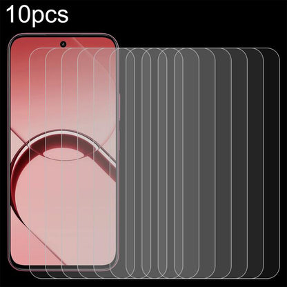 10pcs 0.26mm 9H 2.5D Tempered Glass Film, For Realme 16T 5G, For Realme GT 7 Global, For Realme 13 4G / 13+ / C63 5G / 14x / 14, For Realme P3 Ultra 5G, For Realme Neo7, For Realme P1 Speed, For Realme C61 / C61 India / Note 60, For Realme 12+ / 12 4G ...