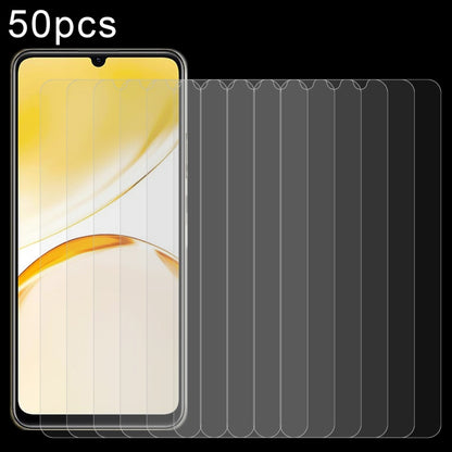 50pcs 0.26mm 9H 2.5D Tempered Glass Film, For Realme 16T 5G, For Realme GT 7 Global, For Realme 13 4G / 13+ / C63 5G / 14x / 14, For Realme P3 Ultra 5G, For Realme Neo7, For Realme P1 Speed, For Realme C61 / C61 India / Note 60, For Realme 12+ / 12 4G ...