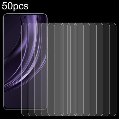 50pcs 0.26mm 9H 2.5D Tempered Glass Film, For Realme 16T 5G, For Realme GT 7 Global, For Realme 13 4G / 13+ / C63 5G / 14x / 14, For Realme P3 Ultra 5G, For Realme Neo7, For Realme P1 Speed, For Realme C61 / C61 India / Note 60, For Realme 12+ / 12 4G ...