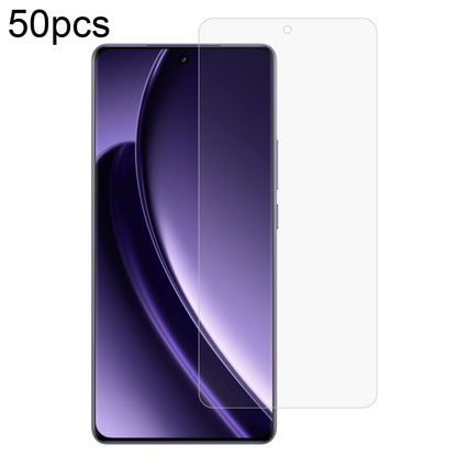50pcs 0.26mm 9H 2.5D Tempered Glass Film, For Realme 16T 5G, For Realme GT 7 Global, For Realme 13 4G / 13+ / C63 5G / 14x / 14, For Realme P3 Ultra 5G, For Realme Neo7, For Realme P1 Speed, For Realme C61 / C61 India / Note 60, For Realme 12+ / 12 4G ...