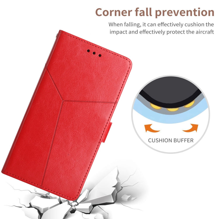 HT01 Y-shaped Pattern Flip Leather Phone Case, For Realme 11 Pro 5G / 11 Pro+ 5G