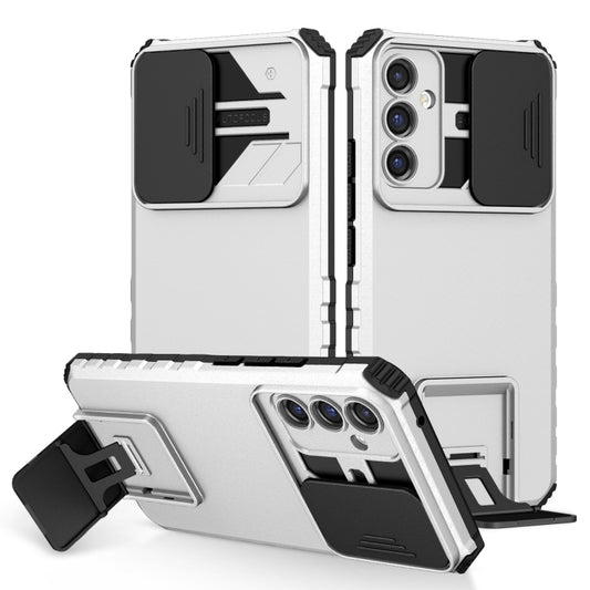 Stereoscopic Holder Sliding Camshield Phone Case, For Samsung Galaxy A34 5G, For Samsung Galaxy A54 5G, For Samsung Galaxy A14 5G, For Samsung Galaxy S20 FE, For Samsung Galaxy A23 4G, For Samsung Galaxy S22+ 5G, For Samsung Galaxy S22 5G              ...