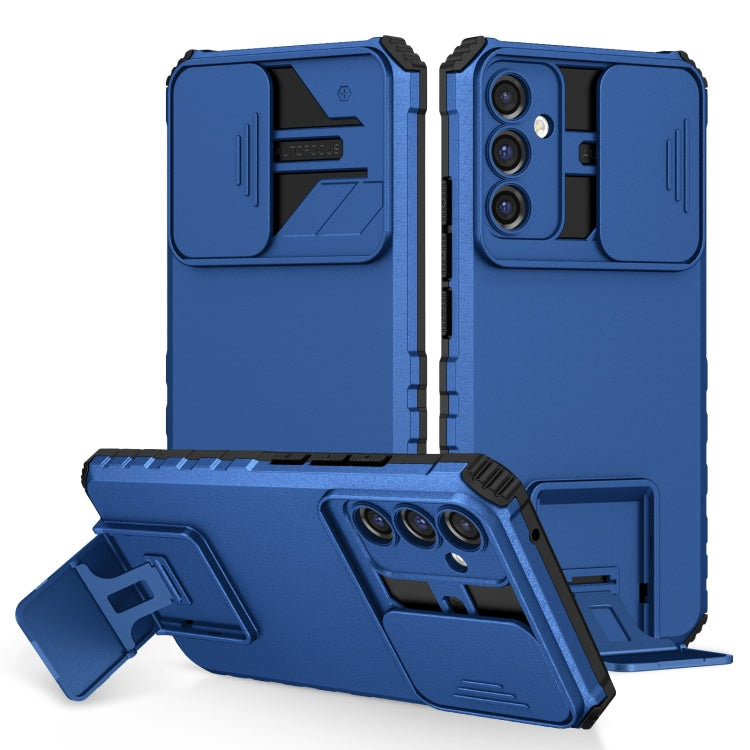 Stereoscopic Holder Sliding Camshield Phone Case, For Samsung Galaxy A34 5G, For Samsung Galaxy A54 5G, For Samsung Galaxy A14 5G, For Samsung Galaxy S20 FE, For Samsung Galaxy A23 4G, For Samsung Galaxy S22+ 5G, For Samsung Galaxy S22 5G              ...