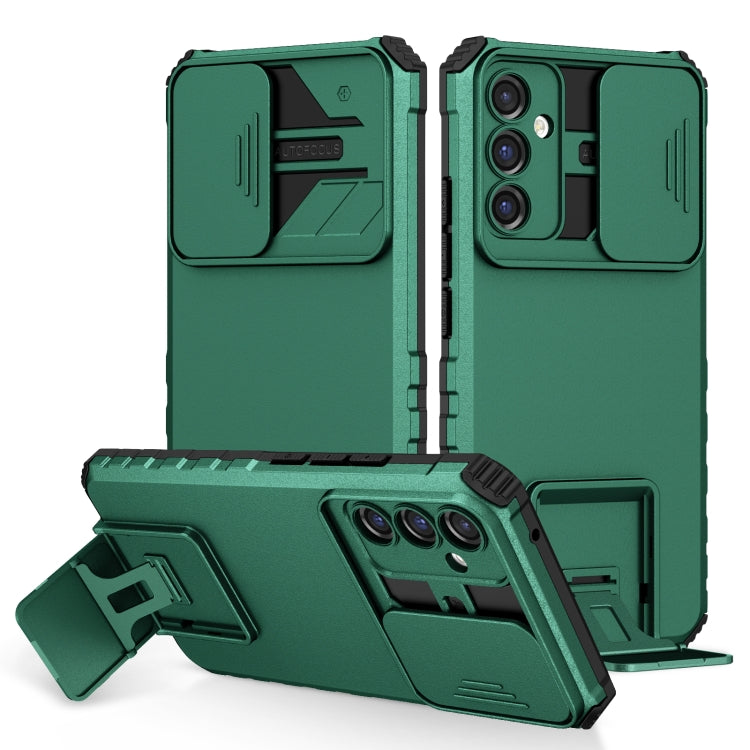 Stereoscopic Holder Sliding Camshield Phone Case, For Samsung Galaxy A34 5G, For Samsung Galaxy A54 5G, For Samsung Galaxy A14 5G, For Samsung Galaxy S20 FE, For Samsung Galaxy A23 4G, For Samsung Galaxy S22+ 5G, For Samsung Galaxy S22 5G              ...