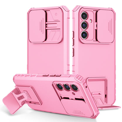 Stereoscopic Holder Sliding Camshield Phone Case, For Samsung Galaxy A34 5G, For Samsung Galaxy A54 5G, For Samsung Galaxy A14 5G, For Samsung Galaxy S20 FE, For Samsung Galaxy A23 4G, For Samsung Galaxy S22+ 5G, For Samsung Galaxy S22 5G              ...