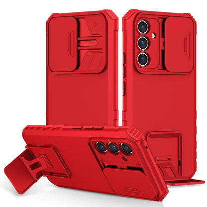 Stereoscopic Holder Sliding Camshield Phone Case, For Samsung Galaxy A34 5G, For Samsung Galaxy A54 5G, For Samsung Galaxy A14 5G, For Samsung Galaxy S20 FE, For Samsung Galaxy A23 4G, For Samsung Galaxy S22+ 5G, For Samsung Galaxy S22 5G              ...