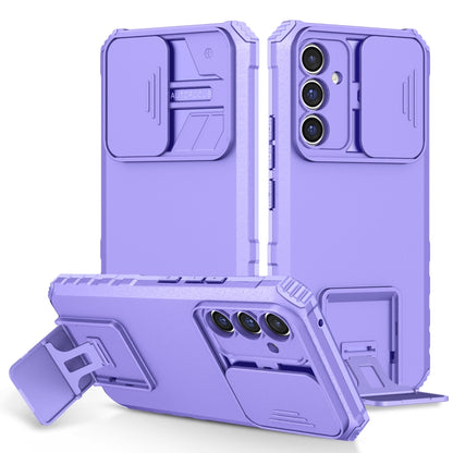 Stereoscopic Holder Sliding Camshield Phone Case, For Samsung Galaxy A34 5G, For Samsung Galaxy A54 5G, For Samsung Galaxy A14 5G, For Samsung Galaxy S20 FE, For Samsung Galaxy A23 4G, For Samsung Galaxy S22+ 5G, For Samsung Galaxy S22 5G              ...