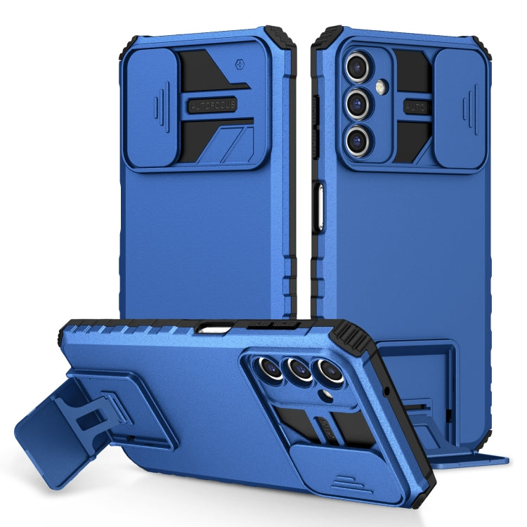 Stereoscopic Holder Sliding Camshield Phone Case, For Samsung Galaxy A34 5G, For Samsung Galaxy A54 5G, For Samsung Galaxy A14 5G, For Samsung Galaxy S20 FE, For Samsung Galaxy A23 4G, For Samsung Galaxy S22+ 5G, For Samsung Galaxy S22 5G              ...