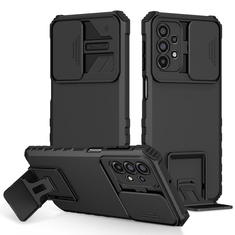 Stereoscopic Holder Sliding Camshield Phone Case, For Samsung Galaxy A34 5G, For Samsung Galaxy A54 5G, For Samsung Galaxy A14 5G, For Samsung Galaxy S20 FE, For Samsung Galaxy A23 4G, For Samsung Galaxy S22+ 5G, For Samsung Galaxy S22 5G              ...