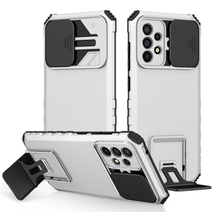 Stereoscopic Holder Sliding Camshield Phone Case, For Samsung Galaxy A34 5G, For Samsung Galaxy A54 5G, For Samsung Galaxy A14 5G, For Samsung Galaxy S20 FE, For Samsung Galaxy A23 4G, For Samsung Galaxy S22+ 5G, For Samsung Galaxy S22 5G              ...