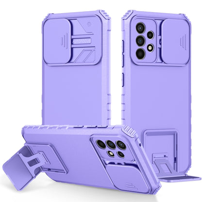 Stereoscopic Holder Sliding Camshield Phone Case, For Samsung Galaxy A34 5G, For Samsung Galaxy A54 5G, For Samsung Galaxy A14 5G, For Samsung Galaxy S20 FE, For Samsung Galaxy A23 4G, For Samsung Galaxy S22+ 5G, For Samsung Galaxy S22 5G              ...