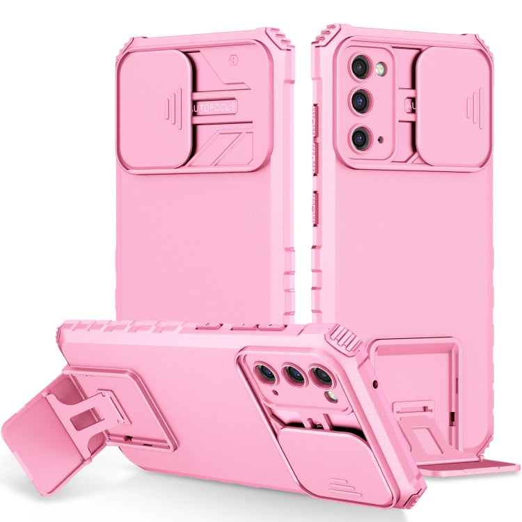 Stereoscopic Holder Sliding Camshield Phone Case, For Samsung Galaxy A34 5G, For Samsung Galaxy A54 5G, For Samsung Galaxy A14 5G, For Samsung Galaxy S20 FE, For Samsung Galaxy A23 4G, For Samsung Galaxy S22+ 5G, For Samsung Galaxy S22 5G              ...