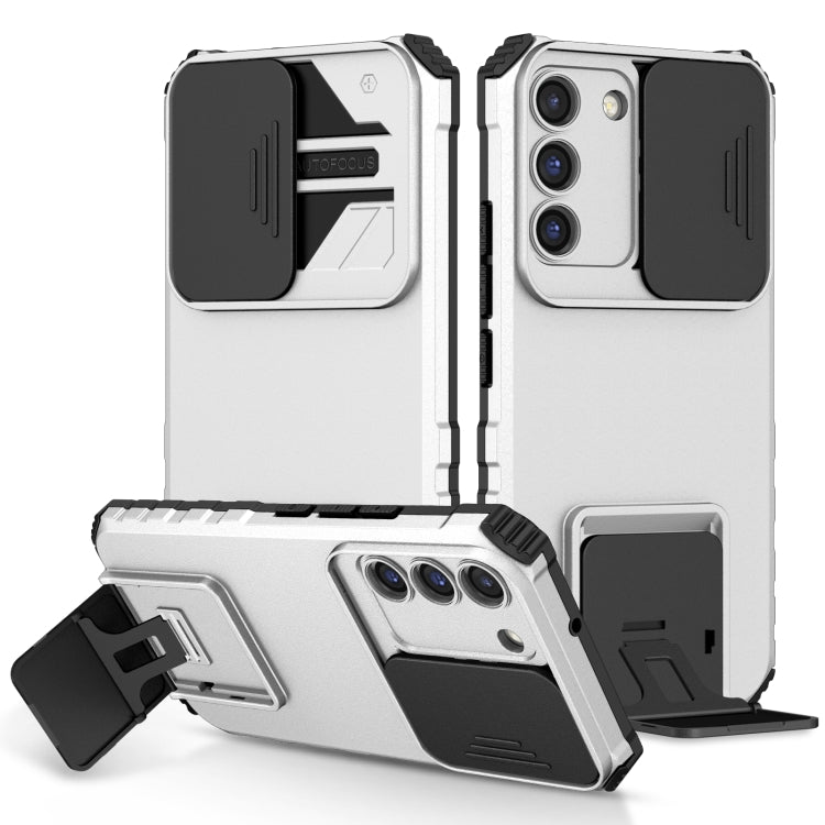 Stereoscopic Holder Sliding Camshield Phone Case, For Samsung Galaxy A34 5G, For Samsung Galaxy A54 5G, For Samsung Galaxy A14 5G, For Samsung Galaxy S20 FE, For Samsung Galaxy A23 4G, For Samsung Galaxy S22+ 5G, For Samsung Galaxy S22 5G              ...
