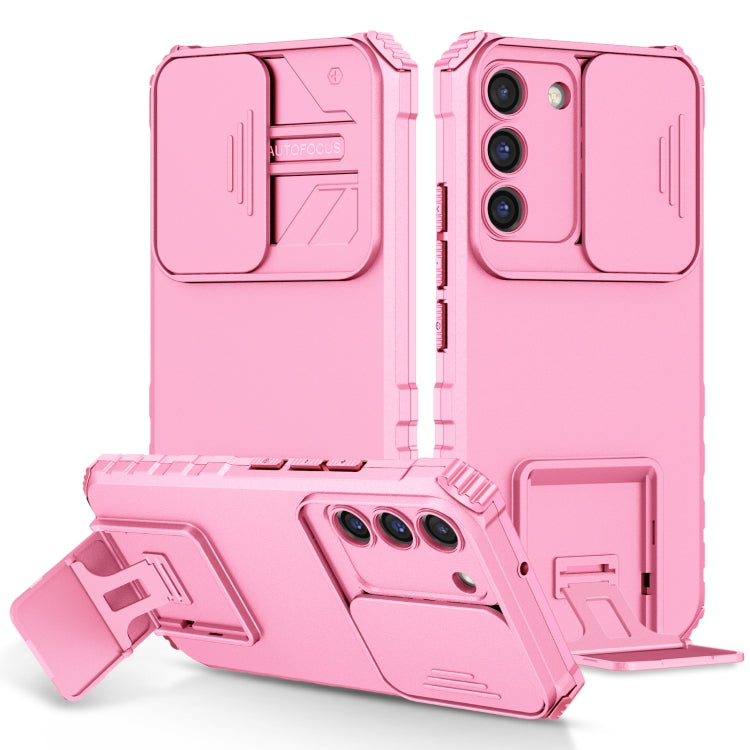 Stereoscopic Holder Sliding Camshield Phone Case, For Samsung Galaxy A34 5G, For Samsung Galaxy A54 5G, For Samsung Galaxy A14 5G, For Samsung Galaxy S20 FE, For Samsung Galaxy A23 4G, For Samsung Galaxy S22+ 5G, For Samsung Galaxy S22 5G              ...