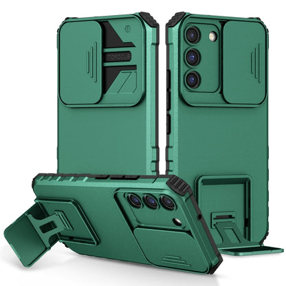 Stereoscopic Holder Sliding Camshield Phone Case, For Samsung Galaxy A34 5G, For Samsung Galaxy A54 5G, For Samsung Galaxy A14 5G, For Samsung Galaxy S20 FE, For Samsung Galaxy A23 4G, For Samsung Galaxy S22+ 5G, For Samsung Galaxy S22 5G              ...