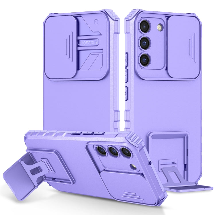 Stereoscopic Holder Sliding Camshield Phone Case, For Samsung Galaxy A34 5G, For Samsung Galaxy A54 5G, For Samsung Galaxy A14 5G, For Samsung Galaxy S20 FE, For Samsung Galaxy A23 4G, For Samsung Galaxy S22+ 5G, For Samsung Galaxy S22 5G              ...
