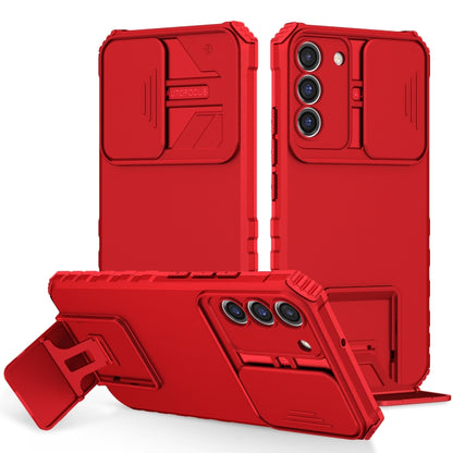 Stereoscopic Holder Sliding Camshield Phone Case, For Samsung Galaxy A34 5G, For Samsung Galaxy A54 5G, For Samsung Galaxy A14 5G, For Samsung Galaxy S20 FE, For Samsung Galaxy A23 4G, For Samsung Galaxy S22+ 5G, For Samsung Galaxy S22 5G              ...