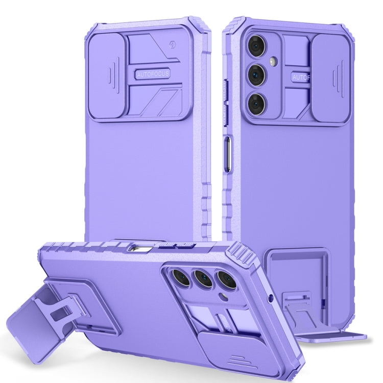 Stereoscopic Holder Sliding Camshield Phone Case, For Samsung Galaxy A34 5G, For Samsung Galaxy A54 5G, For Samsung Galaxy A14 5G, For Samsung Galaxy S20 FE, For Samsung Galaxy A23 4G, For Samsung Galaxy S22+ 5G, For Samsung Galaxy S22 5G              ...