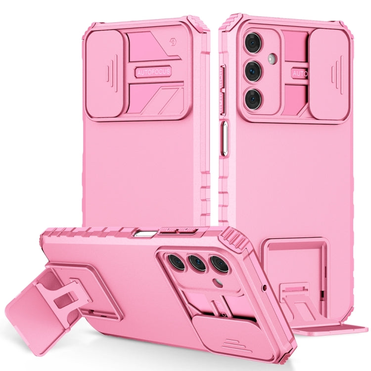 Stereoscopic Holder Sliding Camshield Phone Case, For Samsung Galaxy A34 5G, For Samsung Galaxy A54 5G, For Samsung Galaxy A14 5G, For Samsung Galaxy S20 FE, For Samsung Galaxy A23 4G, For Samsung Galaxy S22+ 5G, For Samsung Galaxy S22 5G              ...