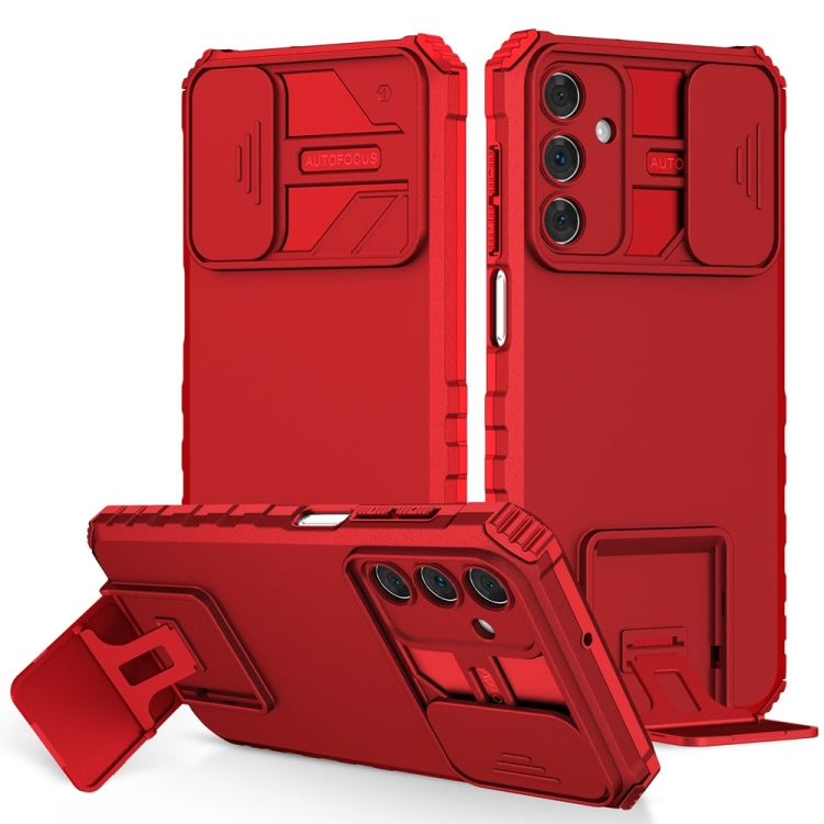 Stereoscopic Holder Sliding Camshield Phone Case, For Samsung Galaxy A34 5G, For Samsung Galaxy A54 5G, For Samsung Galaxy A14 5G, For Samsung Galaxy S20 FE, For Samsung Galaxy A23 4G, For Samsung Galaxy S22+ 5G, For Samsung Galaxy S22 5G              ...