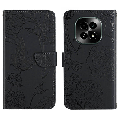 HT03 Skin Feel Butterfly Embossed Flip Leather Phone Case, For Realme C100 4G, For Realme C83 5G, For Realme 16 Pro+ 5G, For Realme C85 5G, For Realme C85 Pro 4G, For Realme 15T 5G, For Realme 15 5G Global / 15 Pro 5G Global, For Realme C71 4G         ...