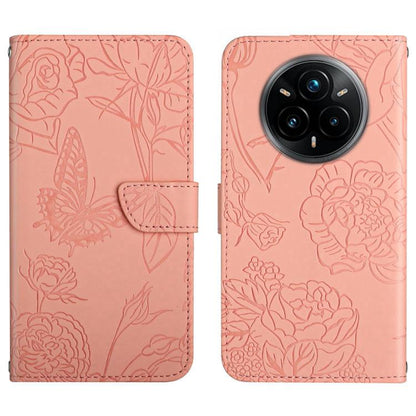 HT03 Skin Feel Butterfly Embossed Flip Leather Phone Case, For Realme C100 4G, For Realme C83 5G, For Realme 16 Pro+ 5G, For Realme C85 5G, For Realme C85 Pro 4G, For Realme 15T 5G, For Realme 15 5G Global / 15 Pro 5G Global, For Realme C71 4G         ...